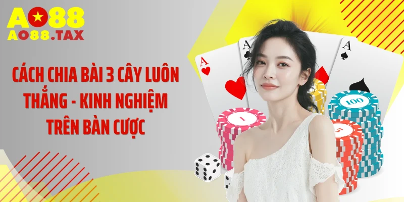 Cách Chia Bài 3 Cây Luôn Thắng Khiến Nhà Cái Khóc Thét 5 Cách chia bài 3 cây luôn thắng - Kinh nghiệm trên bàn cược