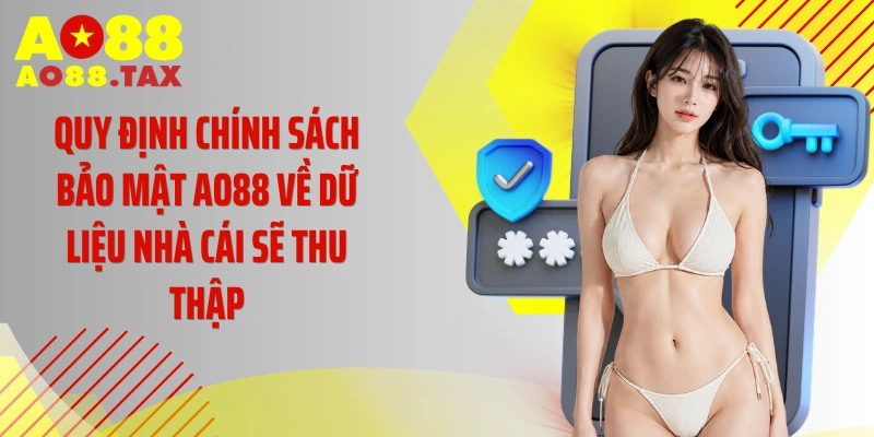 Chính Sách Bảo Mật Ao88 Cùng Hệ Thống An Toàn Dữ Liệu 1 Quy định chính sách bảo mật AO88 về dữ liệu nhà cái sẽ thu thập